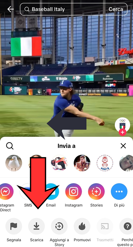 Come salvare video da TikTok su smartphone